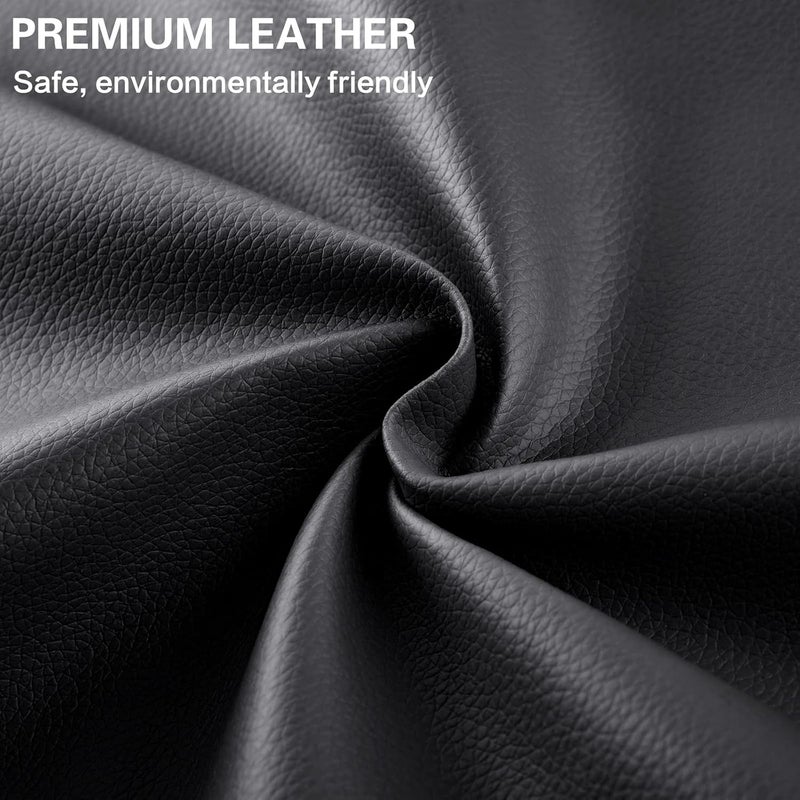 Yikda Self Adhesive Leather Repair Patch Kit, 31.4 in x 16 in Large Vinyl Leather Repair Tape for Furniture, Car Seat, Couch, Sofa, Chair Black - Image 2